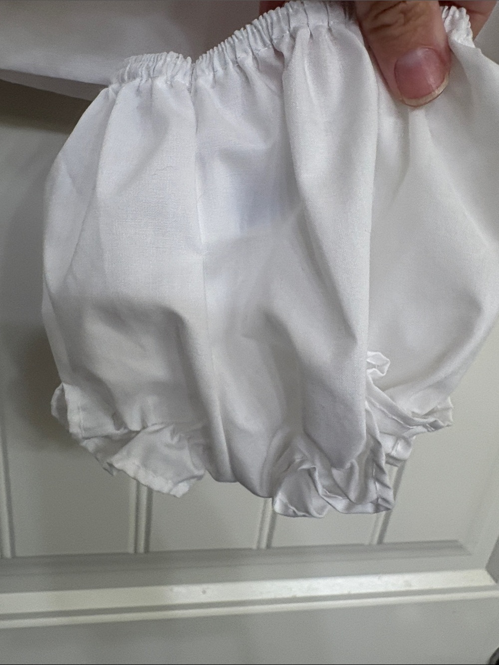 Vintage Alexis White Sailor Dress with Red Ties and Blue Trim - Picture 13 of 13